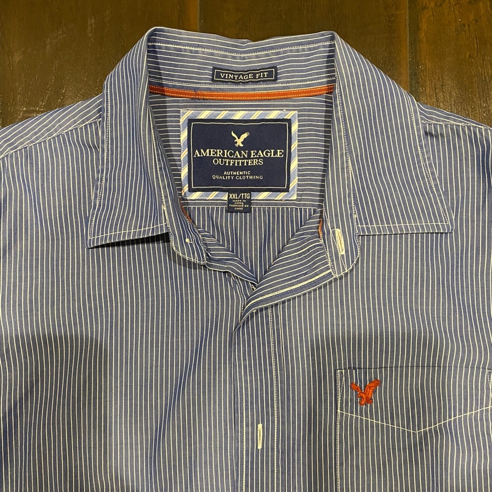 American Eagle Outfitters Vintage Fit Size XXL Button Down Shirt